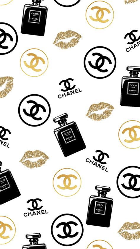 designer wallpaper chanel|elegant Chanel wallpapers.